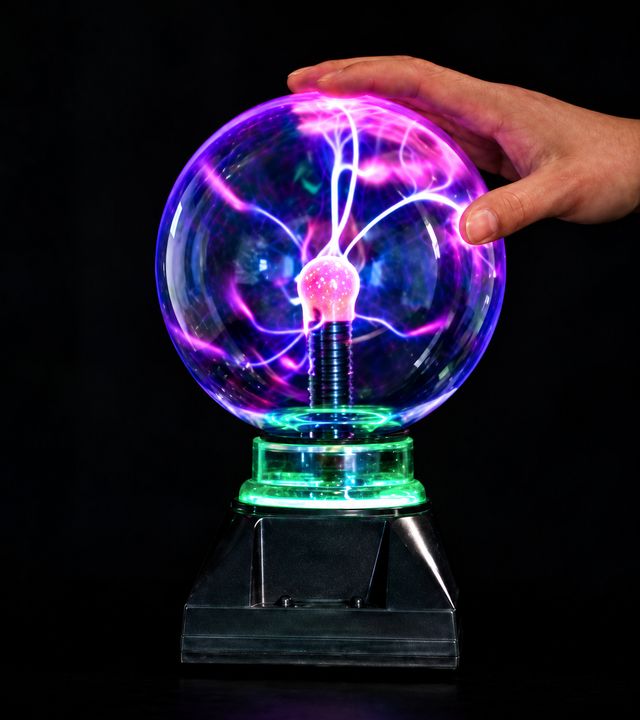 Globo de plasma para sala multissensorial