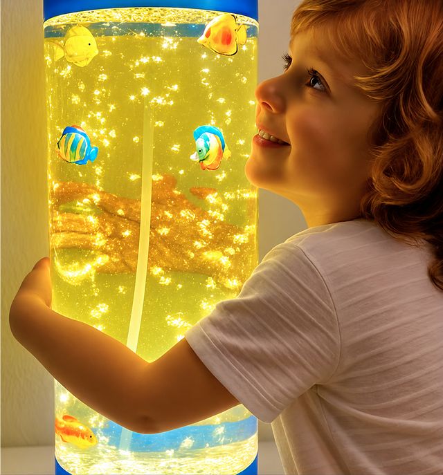 Mini aquário para sala multissensorial